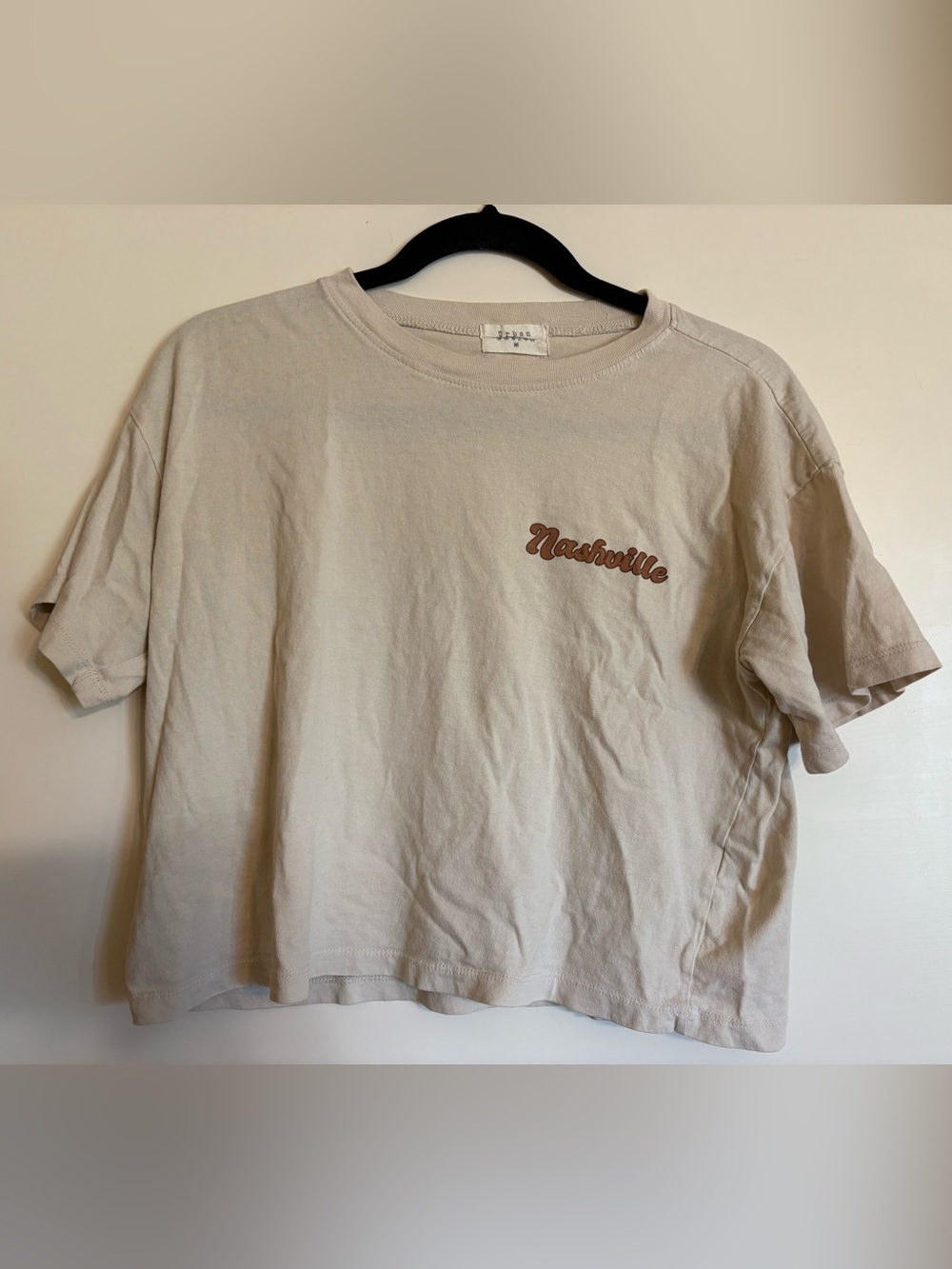 Nashville Graphic Cropped T-Shirt